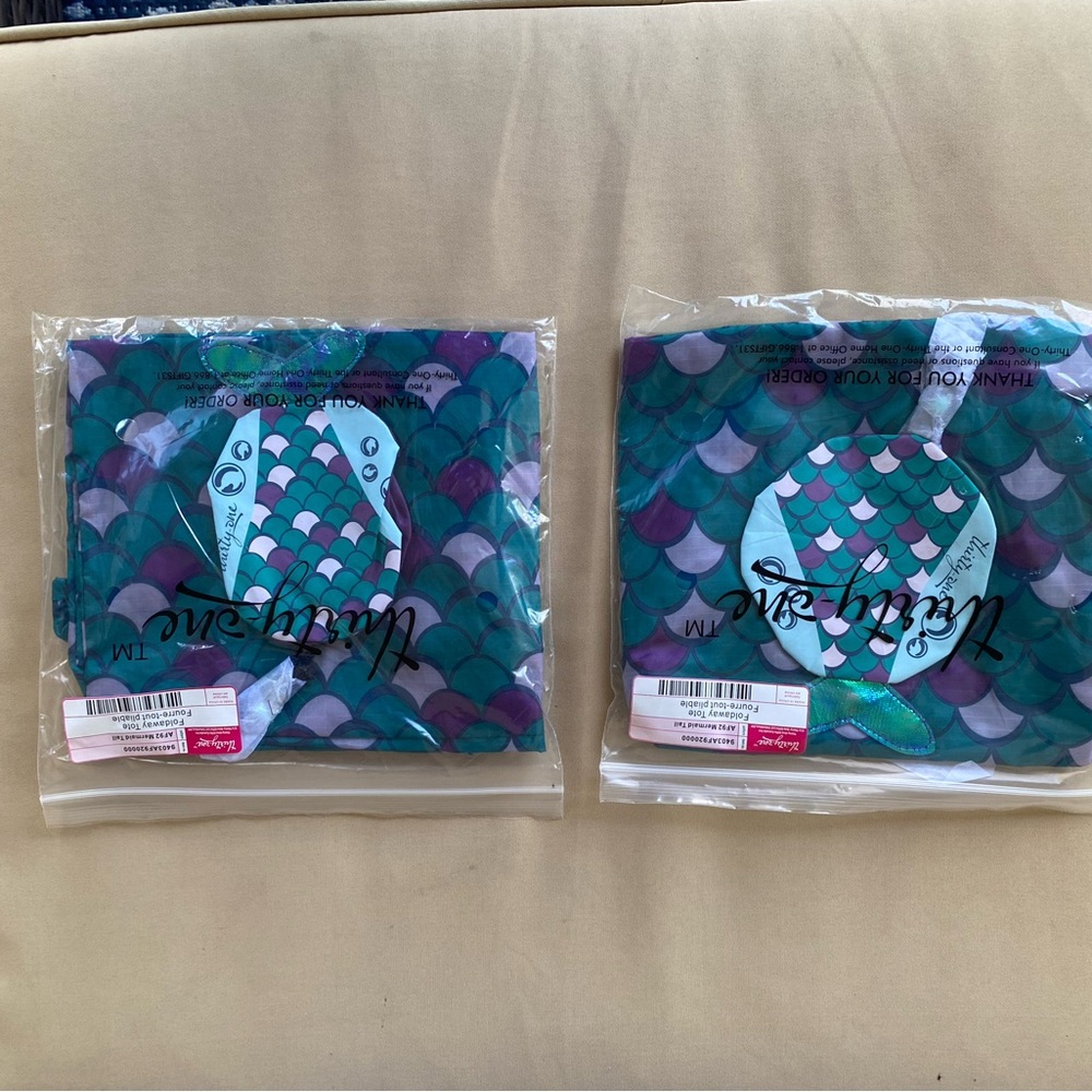 Mermaid Scale Pattern Bags